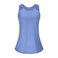 thumbnail image 3 of Mgmyaa Women's Summer Workout Tops Sleeveless Racerback Spliced Mesh Athletic Tank Top Running Gym Yoga Shirts, 3 of 8