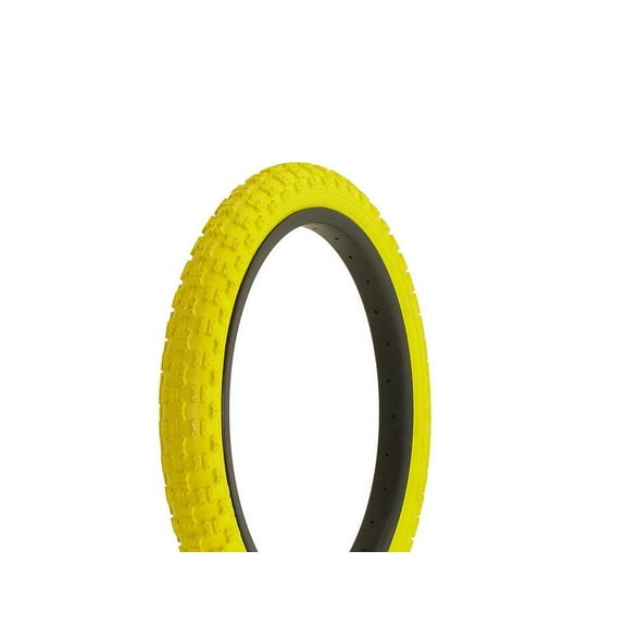 bike Tire Duro 18" x 2.125" Yellow/Yellow Side Wall HF-143G. lowrider beach cruiser bicycle tire