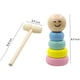thumbnail image 2 of Figura de madera indestructible Juguete mágico Immortal Dharma Figura de madera mágica Figura de muñeca de madera Juguete mágico Juguete divertido Escenario Mágico Prop Regalos para niños y niñas (paquete de 2) Ormromra WMZL-619-2, 2 of 7