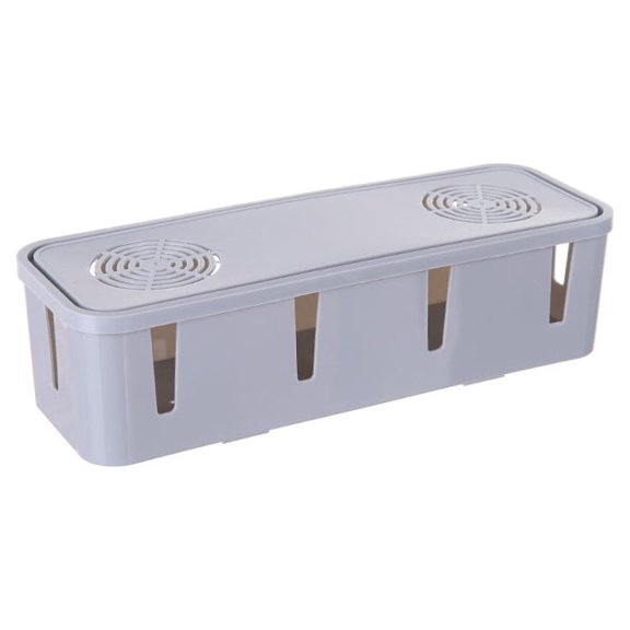 Seitruly Caja de almacenamiento organizadora de cable de carga de Color sólido transpirable a prueba de golpes reutilizable para toma de Type1 NO1