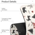 thumbnail image 4 of Yayeee Faucet Mat for Kitchen Sink 30" Diatomite Long Splash Guard Pad, Christmas Plaid Deer, 4 of 7
