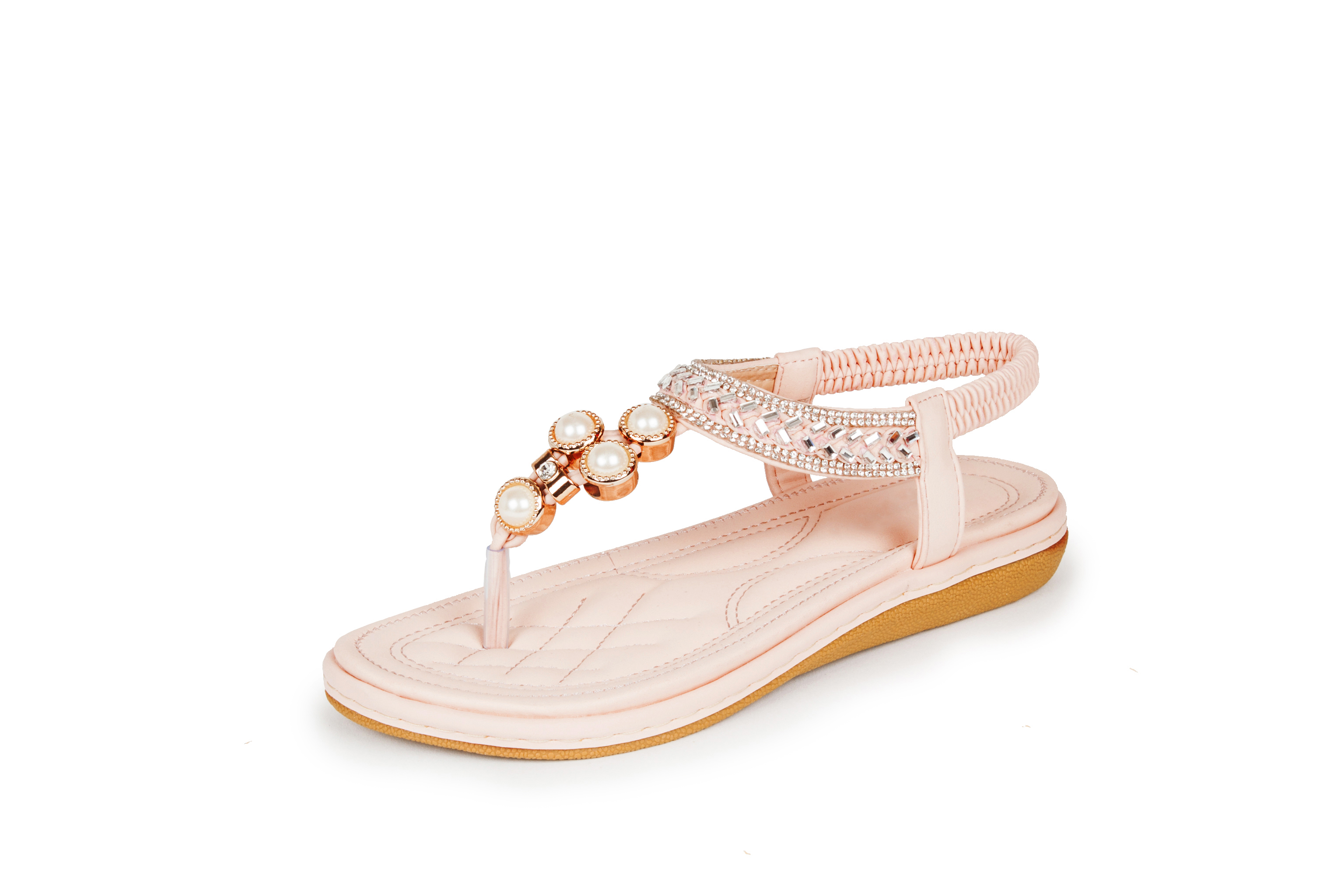 pink sandals walmart