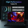 thumbnail image 5 of Tableta TOOTON 2024 Android 13 de 10 pulgadas, 4 GB de RAM, 64 GB de ROM 4G, 5 of 5