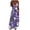 A-Purple646, variant on XIAOCHA Womens Floral Daisy Dress Loose Spaghetti Straps V Neck Maxi Dress Breathable Casual Picnic Dresses