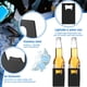 thumbnail image 4 of Nuogo 100 Piezas Abridores de Botellas en Forma de Tarjeta de Crédito de Acero Inoxidable, 4 of 6