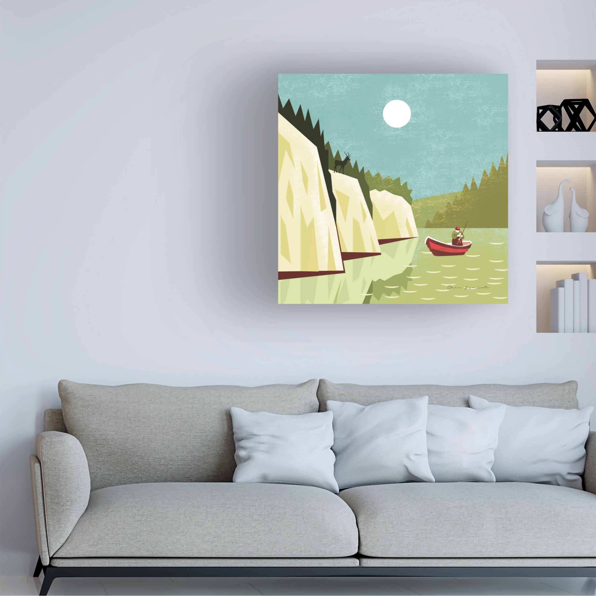 Omar Escalante 'Great Outdoors V' Canvas Art