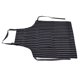 thumbnail image 4 of Delantal de cocina ajustable impermeable con dos bolsillos para cocinas, restaurantes, panaderos y bares en blanco y negro, 4 of 15