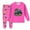 Hot Pink, variant on gdxvjhbj Girls Sleepwear Little Big Girls Pajamas Set Long Sleeve PJs Pajamas Size 6-7 (Blue,6-7 Years)