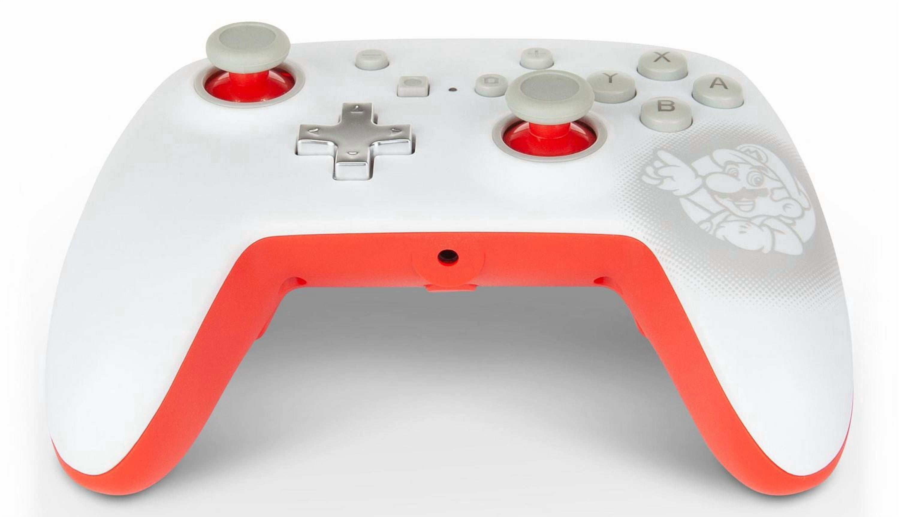 PowerA  Enhanced Wired Controller for Nintendo Switch - Mario White