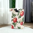 thumbnail image 6 of Yayeee Freestanding Laundry Hamper with Handle Collapsible Large Storage Basket for Clothes, Apples Flower Pattern, 6 of 7