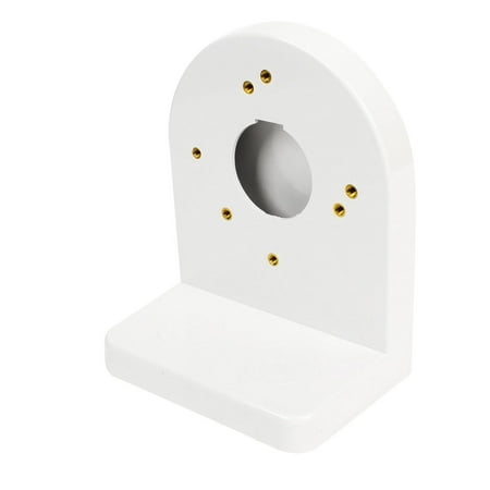 - Unique Bargains Security Shelf Plastic Wall Mounting Bracket White w Screw for Dome Camera
