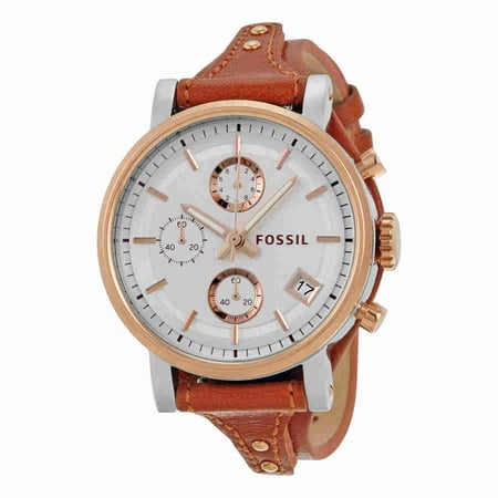 UPC 796483181960 product image for Fossil Women's ES3837 Brown Leather Quartz Watch | upcitemdb.com