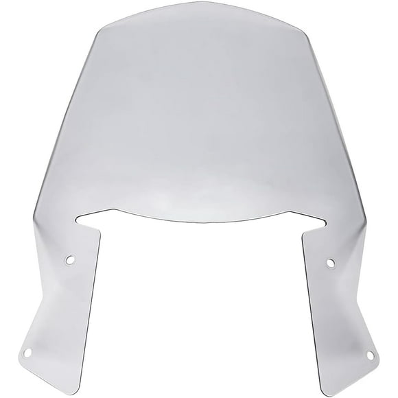 HAHADAXA Windshield Motorcycle Windscreen Wind Deflector Protector for K.T.M Duke Enduro R 690 2008-2019 2012 2013 2014 2015 2016 2017 2018 (Color : Light Smoke)