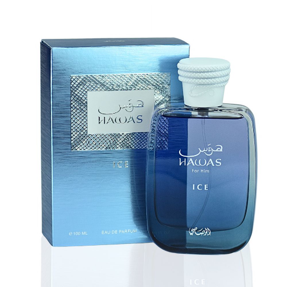 Rasasi Hawas Ice Eau De Parfum 3.4 Oz Rasasi Men's Cologne
