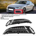 thumbnail image 5 of 2pcs Front Bumper Lower Grille Black 8W0807681F Replacement Fit for A4 S4 B9 2016-2018, 5 of 5
