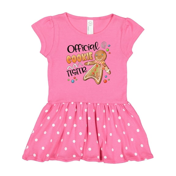 Inktastic Official Cookie Tester Cute Gingerbread Gift Baby Girl Dress