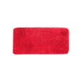 thumbnail image 2 of TOPRenddon Dark Solid Color Bath Mat, 40x80cm Long Haired Velvet Fleece Foam Bathroom Rug, Non-Slip Quick Dry Machine Washable Thick Soft Mat for Toilet Tub Shower Floor Home Bedroom, 2 of 8