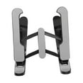 thumbnail image 1 of Adjustable Multi-angle Tablet Phone Stand Portable & Foldable Tablet Riser Universal Desk Stand for Mobile Devices Black, 1 of 8