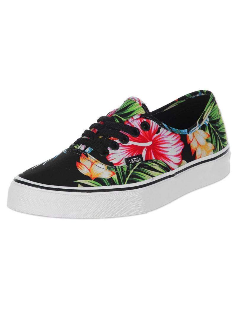 【Vans】★スニーカー★ Authentic Floral Shoe Vans Authentic Classic, Floral/Black, Men's Ankle-High