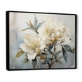 thumbnail image 2 of Designart "Effortless Natural Charm II" Rhododendron Floater Framed Canvas Art Print, 2 of 5