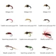thumbnail image 3 of Bassdash Fly Fishing Nymph Flies Kit, Pack of 96 pcs Fly Lure, with Ultrathin Fly Box, 3 of 7