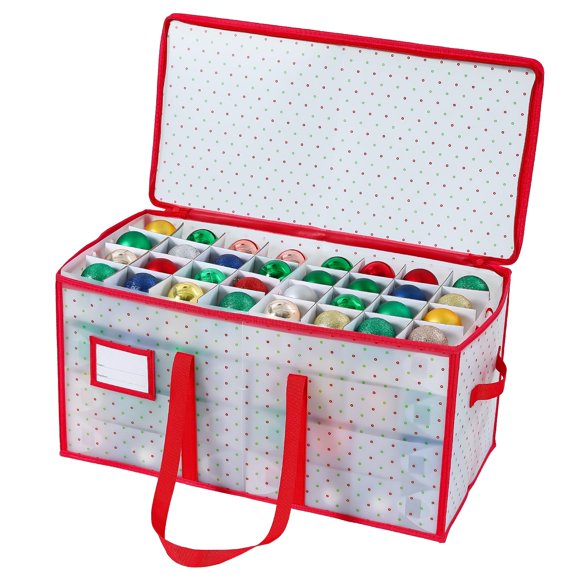 Caja de almacenamiento para bolas decorativas navideñas BIEBOS impermeable