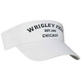 thumbnail image 2 of Wrigley Field Adjustable White Visor by ThirtyFive55, 2 of 2
