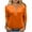 Orange., variant on Agkizg Womens Fall Clothing Plus Size Womens Tops Long Sleeve Blouses Button V Neck 3/4 Raglan Sleeve Loose Fitting Casual T Shirts for Fall Winter L