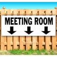 thumbnail image 1 of Meeting Room 13 oz Vinyl Banner With Metal Grommets, 1 of 4