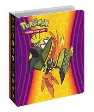 holds 60 cards NEW Pokemon SUN & MOON Burning Shadows Mini album binder ONLY 