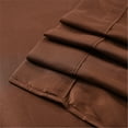 thumbnail image 5 of Hotel Luxury Bed Sheet Set - 4 Pieces - Extra Soft - 16" Deep Pocket Brushed Microfiber Wrinkle Resistant Queen,Brown, 5 of 6