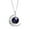 Silver, variant on Weiqiqre Zodiac Necklace Jewelry Birthday Gifts Astrology 12 Constellation Horoscope Sign Galaxy Crescent Half Moon Pendant Necklace