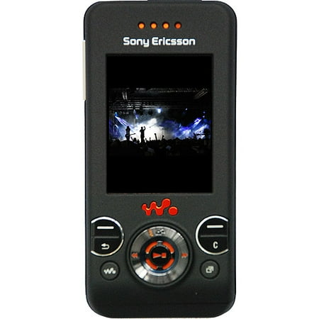 Sony Ericsson Walkman W580i Unlocked GSM Cell Phone, Black