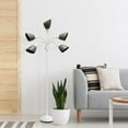 thumbnail image 2 of Simple Designs 5 Light Adjustable Gooseneck Floor Lamp, 2 of 9