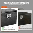 thumbnail image 4 of Underbody Aluminum Truck Tool Box 24" x 17" x 18" Trailer RV Tool Storage, 4 of 6