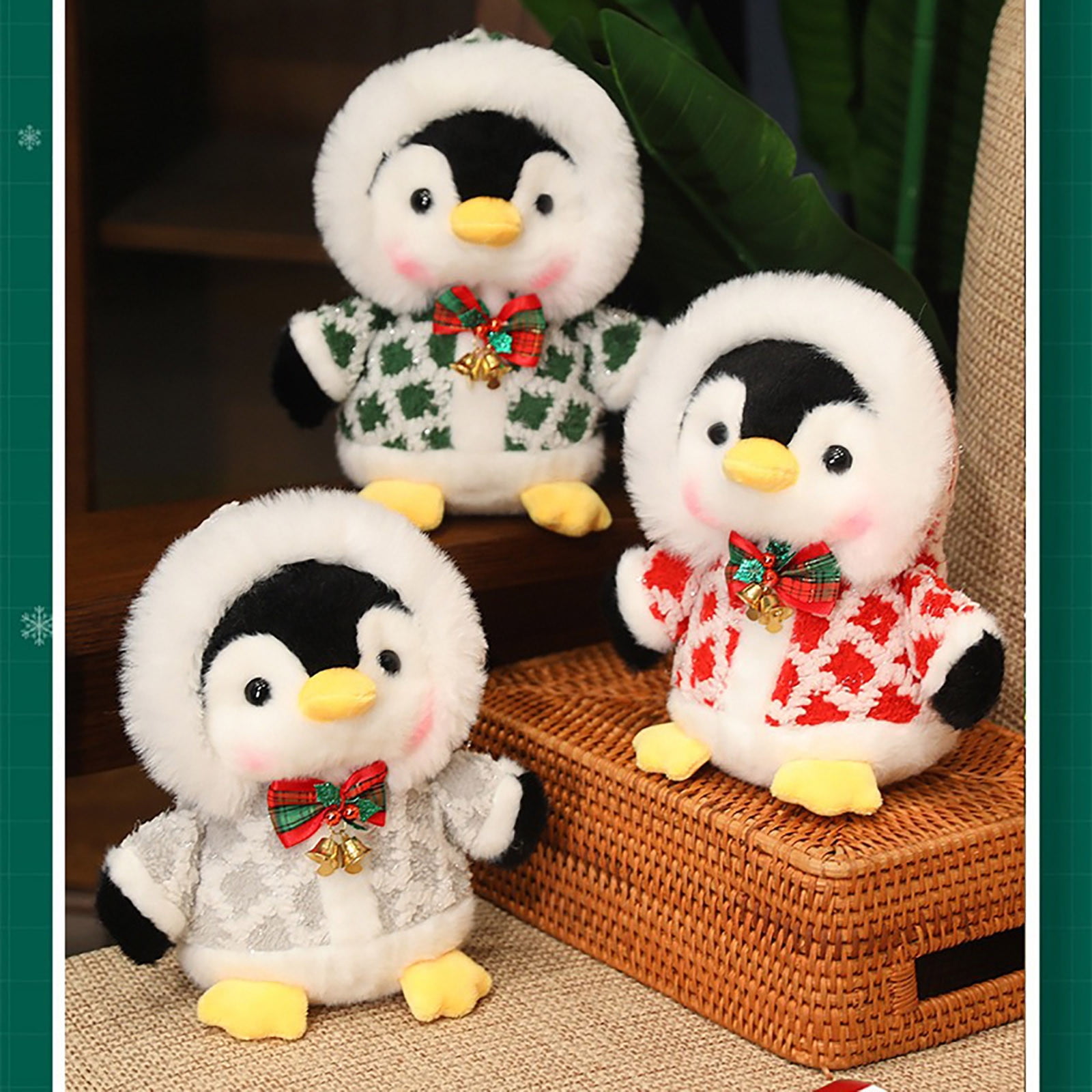 ぬいぐるみ  penguin snowboarding small JELLYCAT Small Peanut Penguin Snowboarding Plush Toy