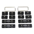 thumbnail image 1 of Ledaut 12 Piezas Separadores De Cables De Bujía De Motor Para 8 Mm, 9 Mm, 10 Mm (Negro), 1 of 5