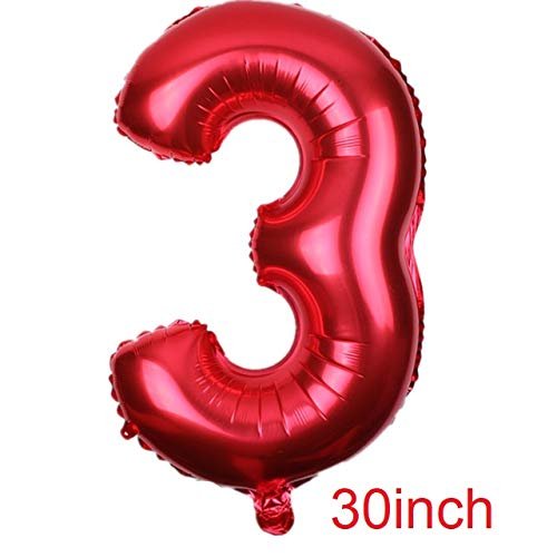 BCD-PRO Ramo de Globos de Superhéroe Spiderman 3er Cumpleaños 5 pzas - Suministros para Fi BCD-PRO BCD-PRO