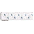 thumbnail image 3 of Ambesonne Cartoon Fabric by the Yard Upholstery, Sleeping Bears on Moons Art, 3 Yards, Blue Grey Pale Tan Dust, 3 of 5