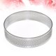 thumbnail image 3 of Molde circular perforado de acero inoxidable de 7 cm para tartas, mousse, tartas, quiche, con agujeros, herramientas para hornear., 3 of 8