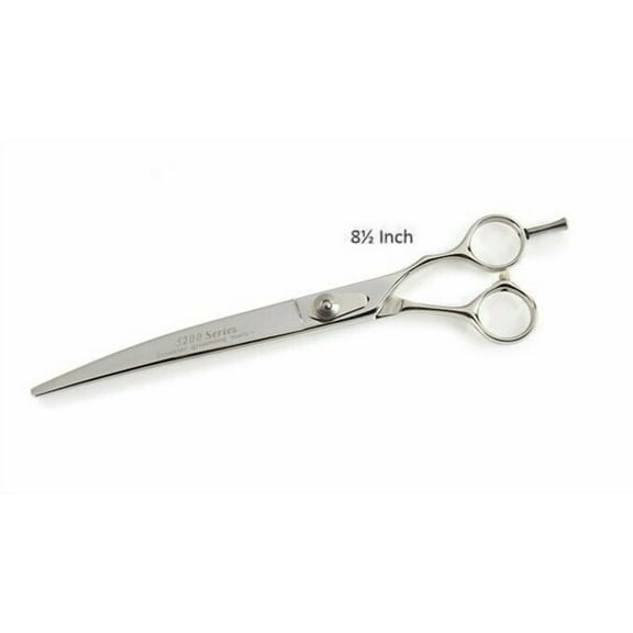 Dog Grooming Shears 5200 Curved Groomers Scissors Tool Short Shanks 7.5" or 8.5" (8.5")