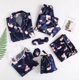 thumbnail image 2 of Conjunto De Ropa De Dormir Traje De Camisón Estampado Mujer Chaleco Pantalones Cortos Con Diadema Conjunto De Pijamas De Niña, M 7 Piezas Inevent AP000966-01, 2 of 7