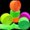 420feet, variant on 420ft Blacklight Party Streamer Decorations 4 Rolls Glow Crepe Paper UV Reactive Fluorescent Neon Party Streamers for Wedding Birthday Neon Fiesta Party Supplies