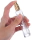 thumbnail image 2 of 5 frascos de vidrio vacíos para perfume con atomizador, mini dispensadores de líquido para el hogar y exteriores (tapa dorada)., 2 of 8