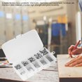 thumbnail image 1 of Stainless Steel Hex Socket Set Screws Assortment Kit - 220PCS with M3, M4, M5, M6, M8 Sizes for Electronics, Machinery, and Furniture, Rust-Resistant & Corrosion-Proof, Precision Threads, Convenient, 1 of 7