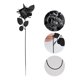 thumbnail image 4 of Flores artificiales, flores falsas, flores artificiales, set de regalo para mujer, rosa de Halloween, accesorios de terror de Halloween, esquejes, decoraciones de Halloween, rosa araña, 4 of 9