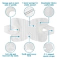 thumbnail image 5 of Homemoh Bareform Meniscus Brace Original, Knee Brace with Side Stabilizers for Meniscus Tear, Breathable Compression Knee Support for Knee Pain,White, 5 of 5