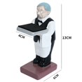 thumbnail image 1 of Trendy Watch Display Stand, Electroplating Cartoon Bear, Animal Resin Ornaments, Jewelry Storage Rack, Watch Holder Figure Stand, 1 of 5