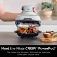 thumbnail image 3 of Refurbished Air Fryer Ninja FN100WH Crispi 4L & 1.2L Glass Containers, 3 of 9