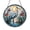 Acrylic 3.5 Inch, variant on Heron Standing in Water Nature Scene Suncatcher Window Hanging, Elegant Stained Glass Style Bird Decor, Gift for Bird Lovers